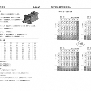 BMT系列擺線(xiàn)液壓馬達